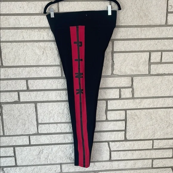 PINK Black and Red Leggings - Picture 3 of 3